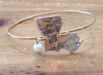 Louisiana Sweet Tea Bracelet